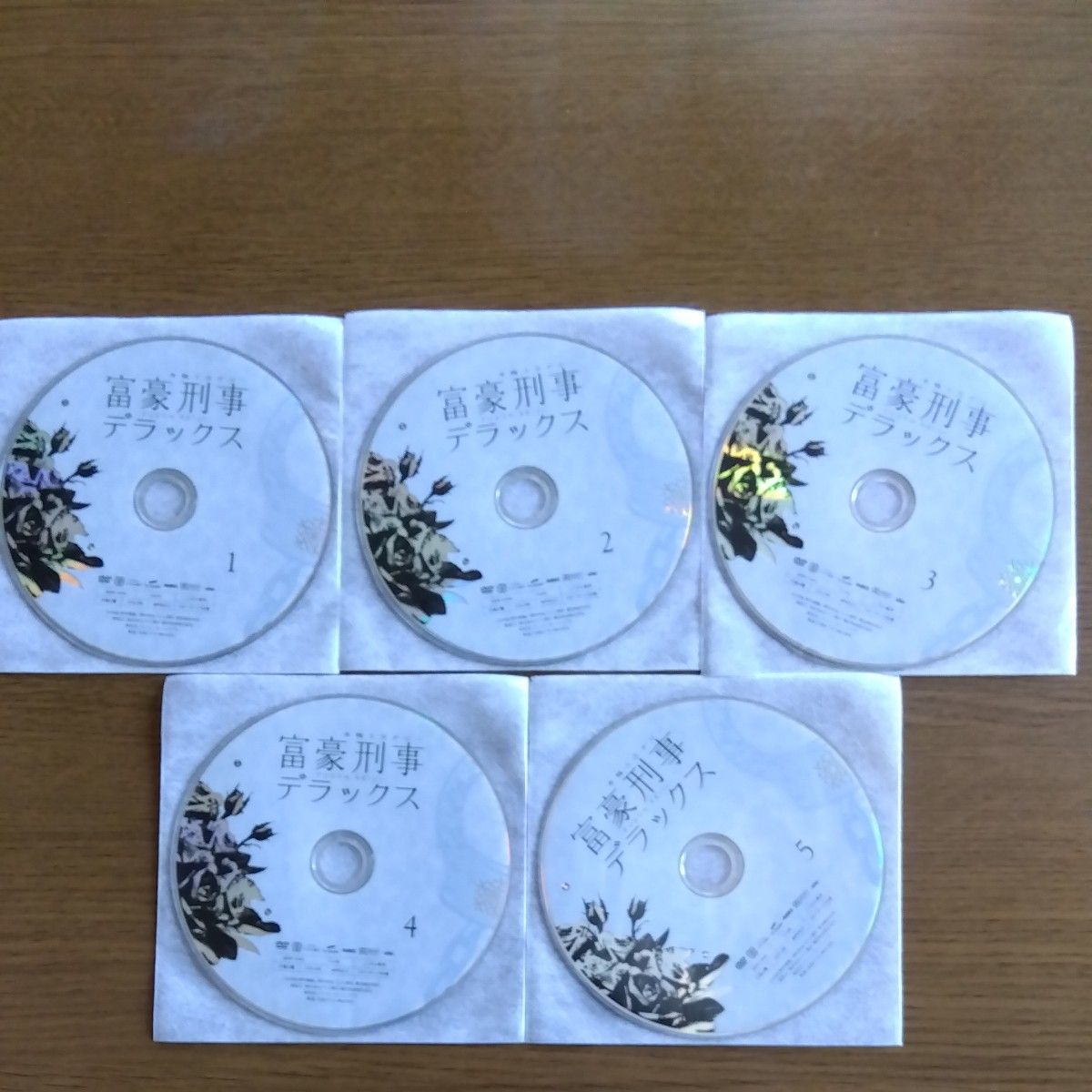 富豪刑事 デラックス 全5枚 第1話~最終話 全巻セット DVDレンタル 落ち商品