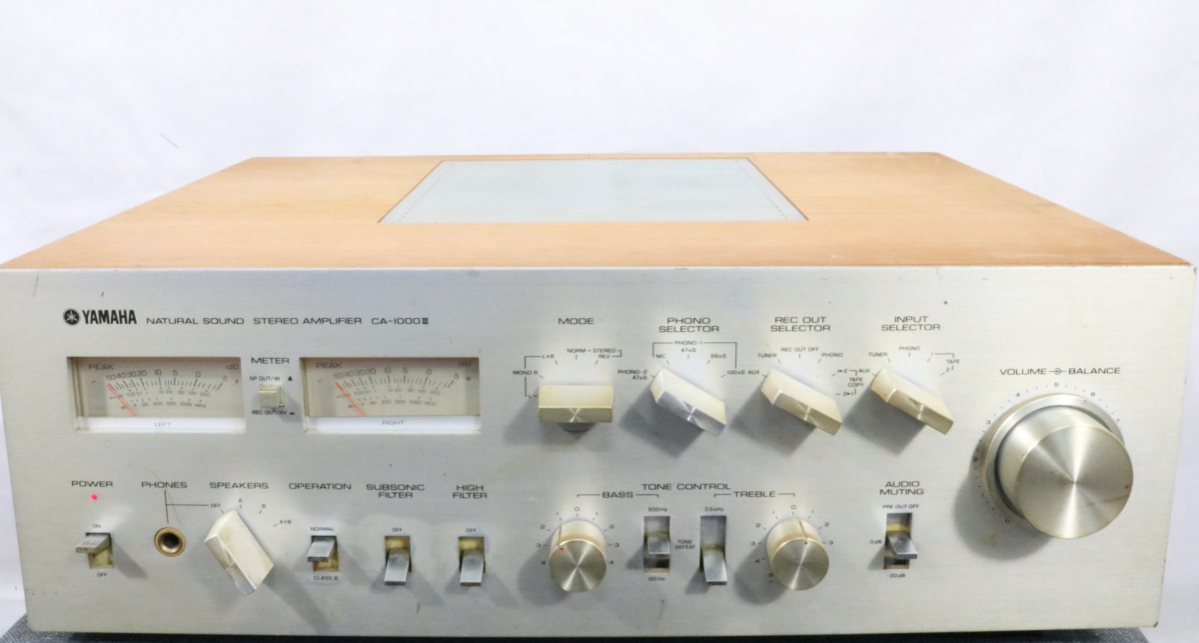 【ト滝】 YAMAHA ヤマハ ステレオプリメインアンプ. CA-1000Ⅲ 全段直結ピュアコンプリメンタリーOCL回路採用 DS692DEW31の画像1