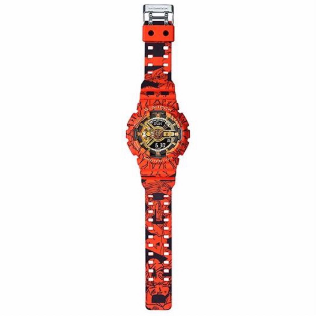 カシオ G-SHOCK 腕時計 ドラゴンボールＺコラボレーションモデル：GA-110、1個 新品 検索/孫悟空、鳥山明、ベジータ