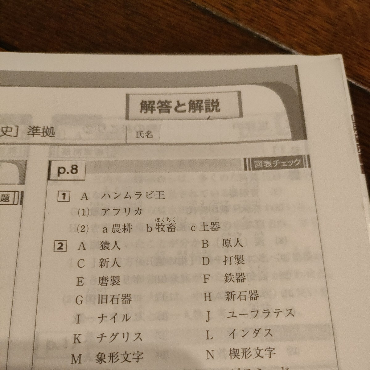 中学必修テキスト　社会 歴史_画像6