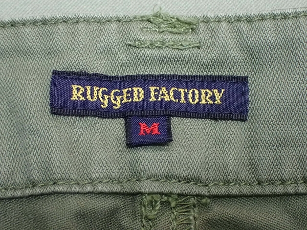 RUGED FACTORY utility pants *M^lagido Factory / lady's / cotton pants / military pants /24*3*2-17