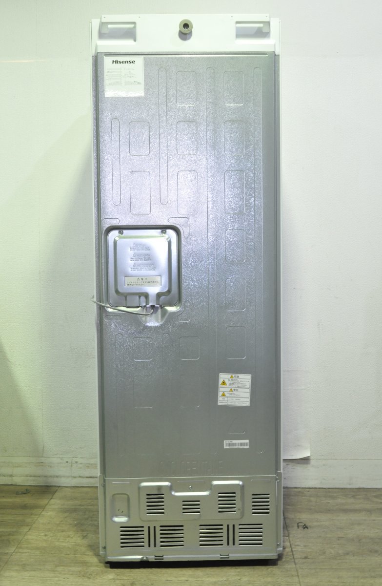 【1円スタート・美品】埼玉発　Hisense　ノンフロン冷凍冷蔵庫　　HR-G3601W　84kg/358L　2023年製 AK　SA_画像4