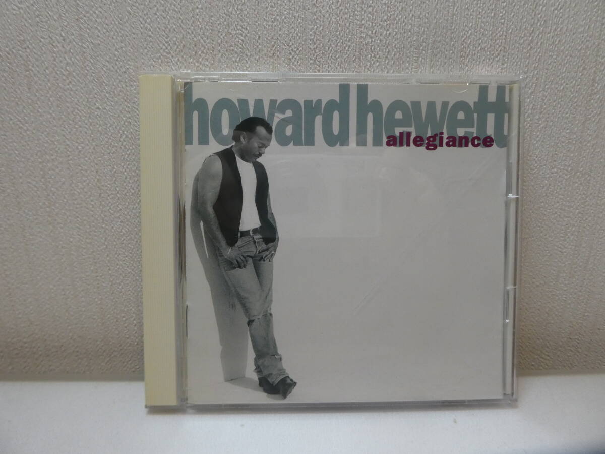 即決！Sampleサンプル盤！Princeプリンス関連！ハワード・ヒュウェット Howard Hewett / アリージェンス 国内盤CD 元シャラマーの画像1