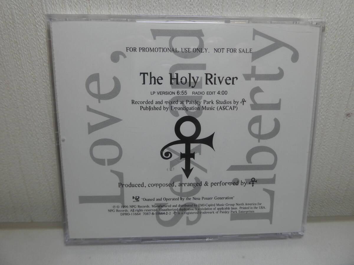 Promo Onlyプロモ・オンリー！US盤5”CDシングル！Prince　プリンス　／　The Holy River_画像2