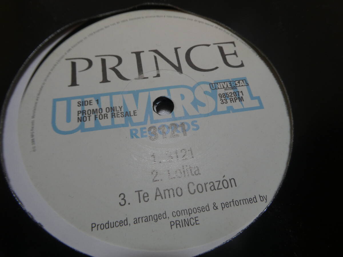 Promo Onlyプロモ・オンリー！未使用！Prince　プリンス　／　3121　LP2枚組　ステッカースリーヴ　_画像2