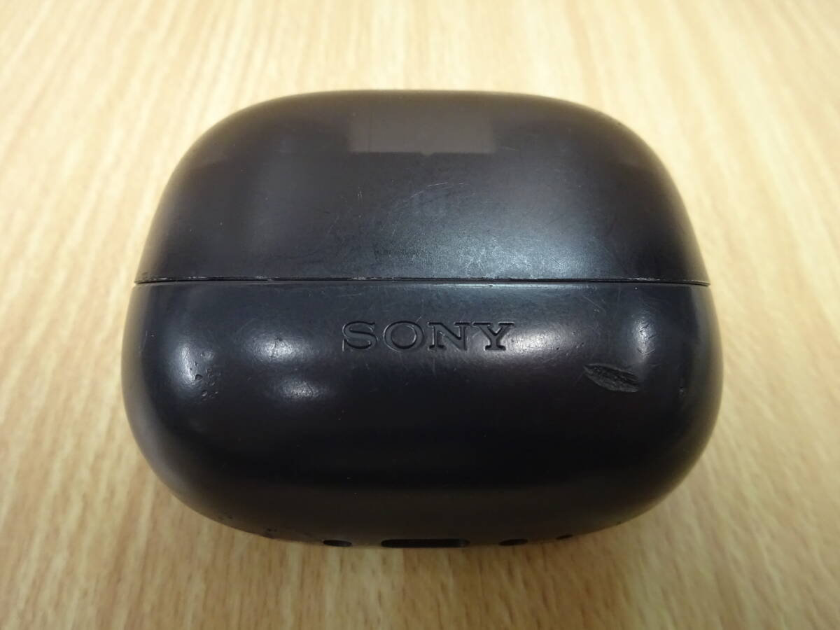 （あ-A-30） SONY WFSP900 ソニー ワイヤレスイヤホン Bluetooth 黒 ＢLAＣＫ 動作確認済み 簡易清掃済み 中古_画像2