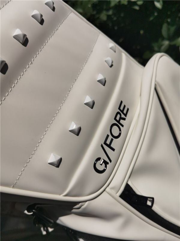 未使用 Golf Bag 　キャディーバック ゴルフバッグ PU レザー,9型，4kg_画像8