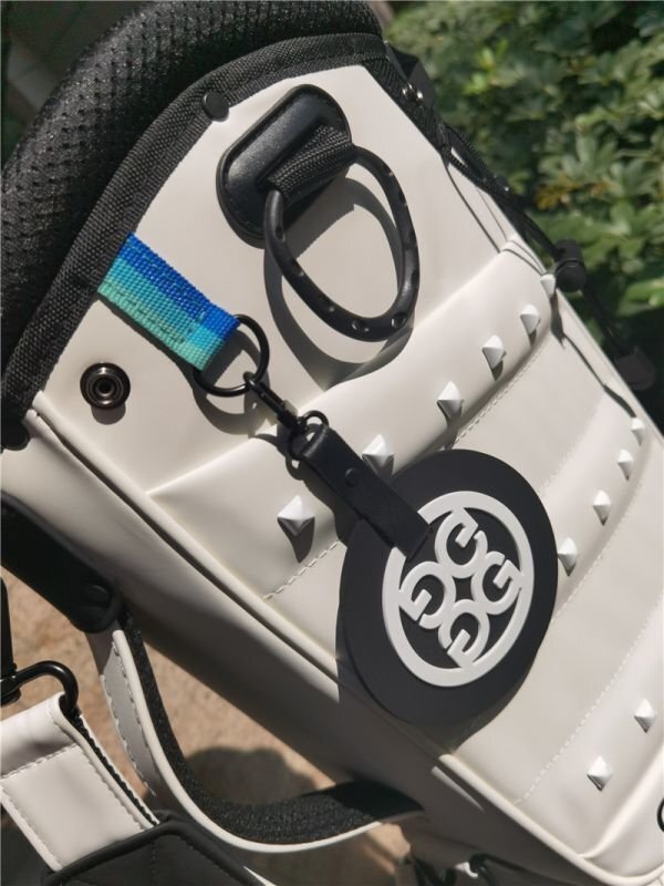 未使用 Golf Bag 　キャディーバック ゴルフバッグ PU レザー,9型，4kg_画像6