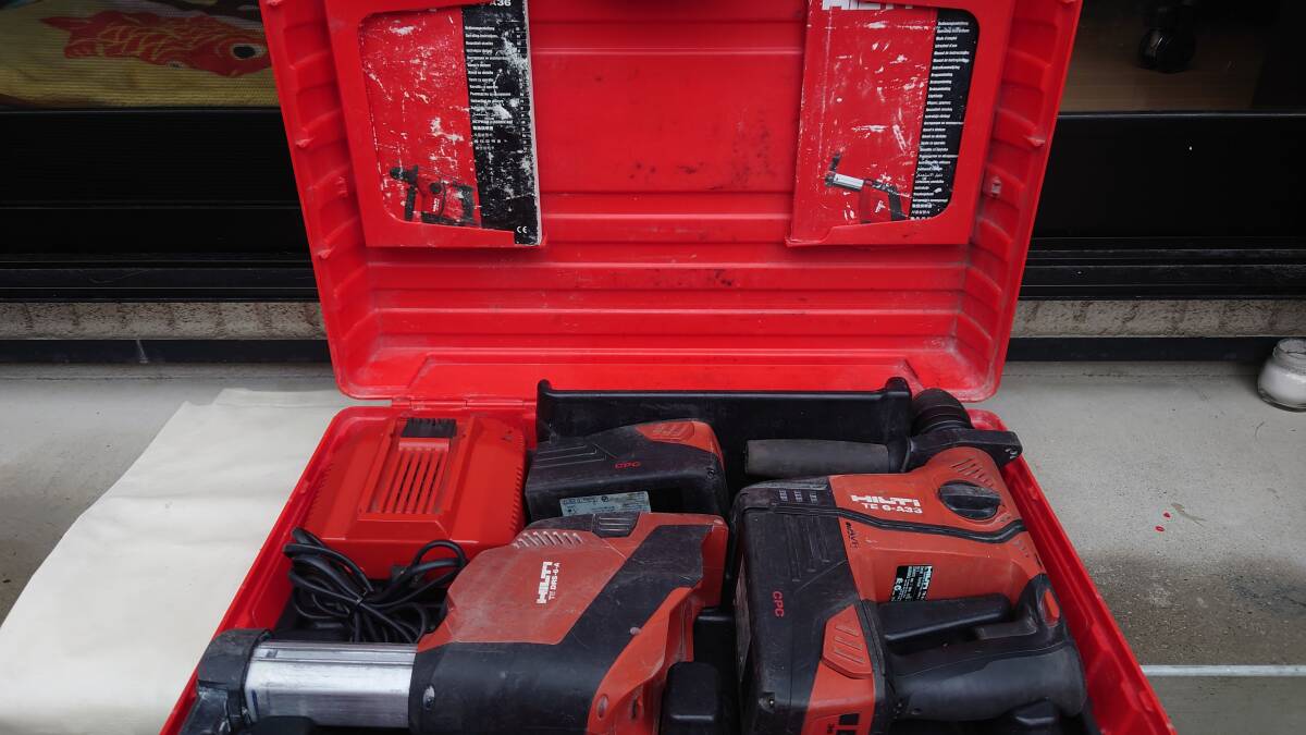 HILTI　ヒルティ36v TE6-A36 集塵機　ハンマードリル_画像2