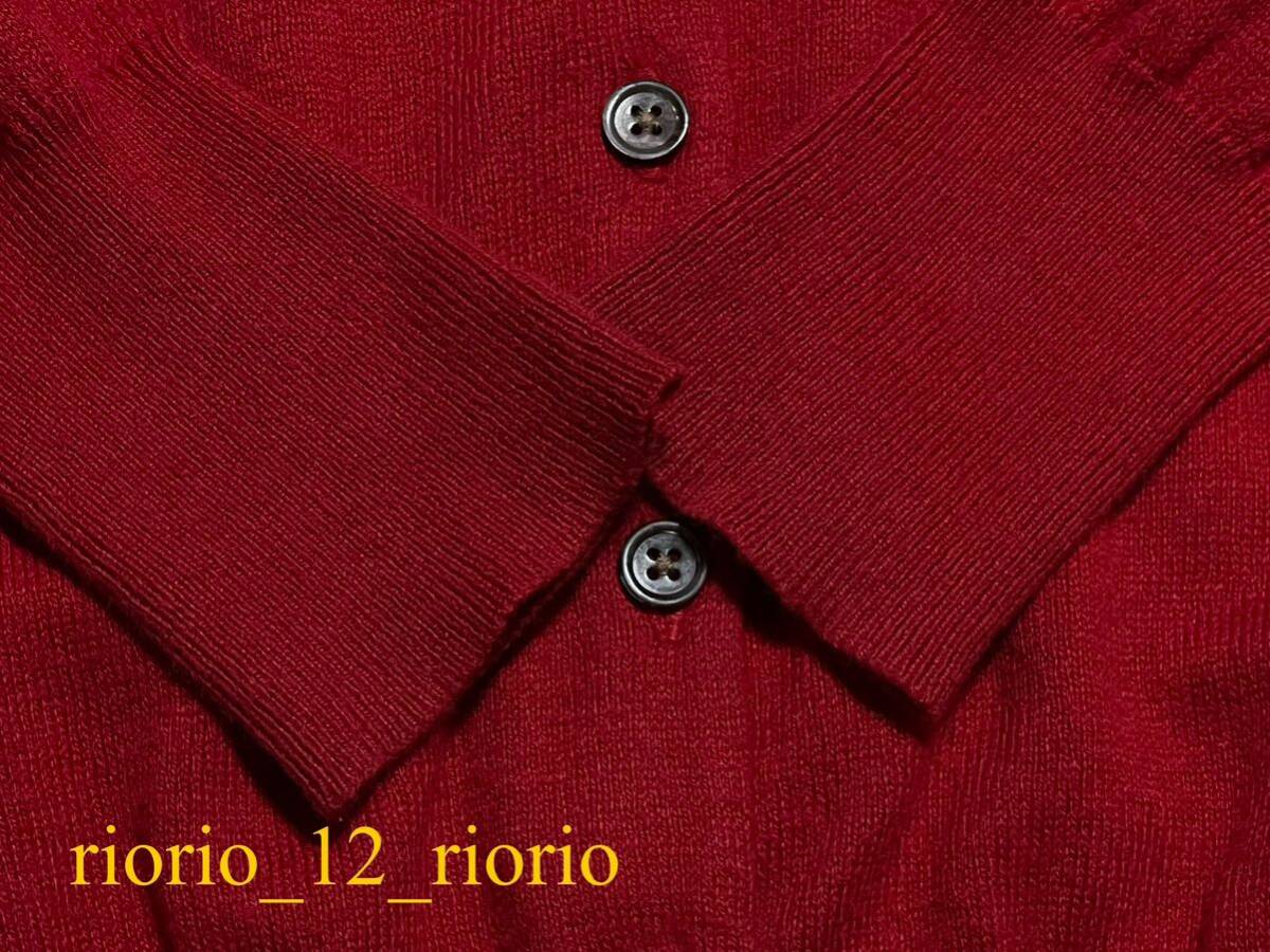 265　Polo Ralph Lauren　ポロラルフローレン　コットンカーディガン　ワンポイントポニー　刺繍　sizeS_画像4