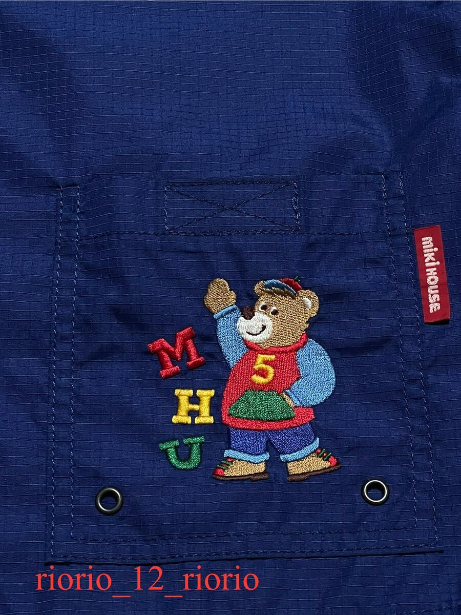 ★K★　MIKIHOUSE　ミキハウス　男の子まとめ売り　ジップアップナイロンパーカー　マリン風ロンT　ウインドブレーカー　size130_画像5