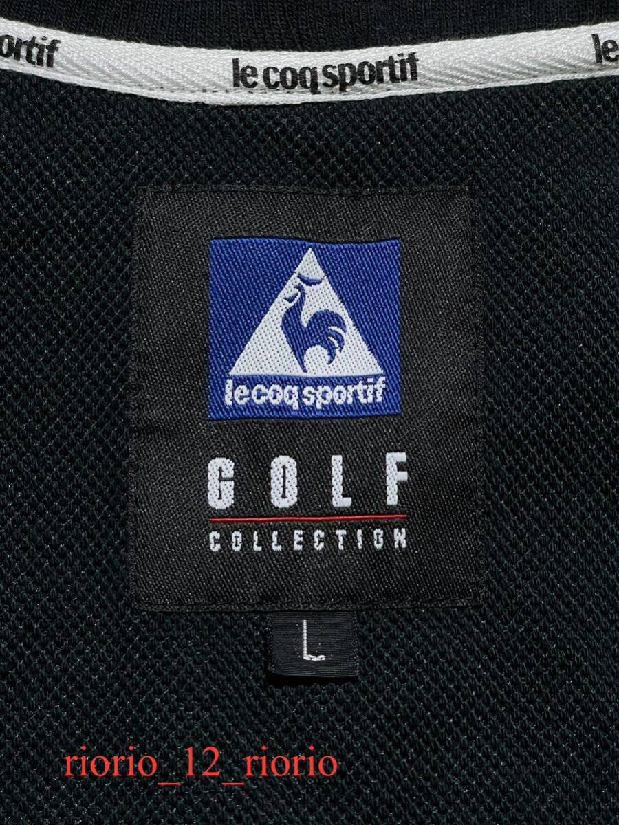 205　le coq sportif GOLF COLLECTION　ルコックスポルティフゴルフコレクション　ベスト　ゴルフウェア　ワンポイントロゴ　sizeL_画像7