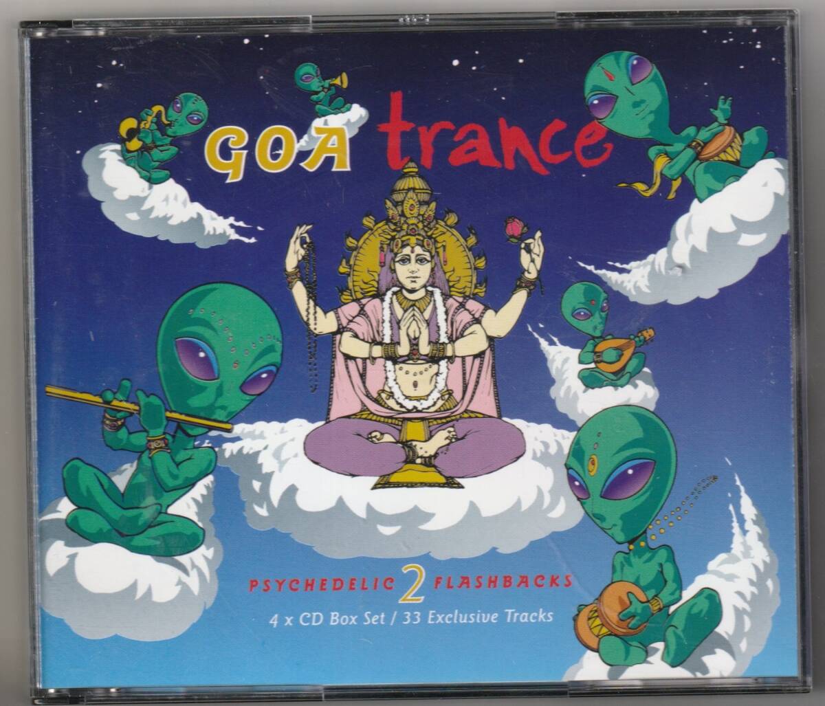 GOA trance 4枚組CD _画像1