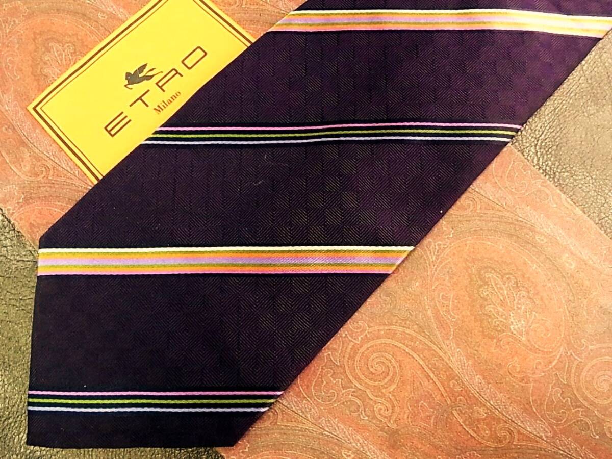 ●bv0693●良品●【ＥＴＲＯ】エトロ ネクタイ_画像2