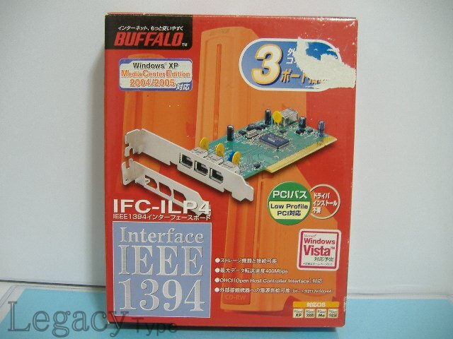 [BUFFALO PCI автобус для IEEE1394 интерфейс панель IFC-ILP4 ]