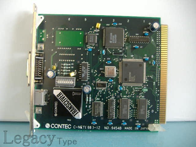 【CONTECコンテック PC98用 LANボード 10base5、10baseT C-NET(98)-12 】_画像1