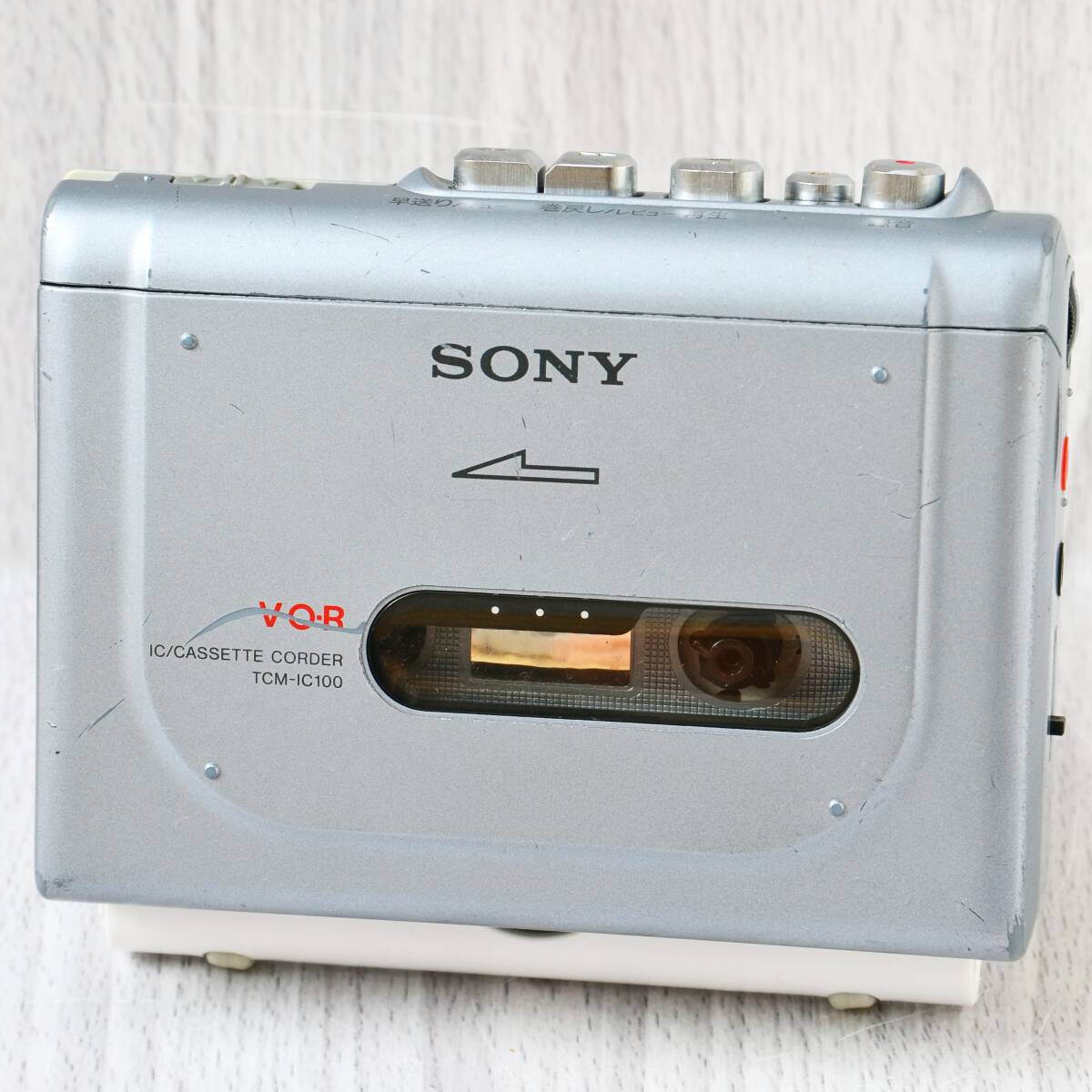 SONY IC/カセットレコーダー TCM-IC100 シルバー 整備済|Yahoo SONY IC/カセットレコーダー TCM-IC100 シルバー 整備済|Yahoo