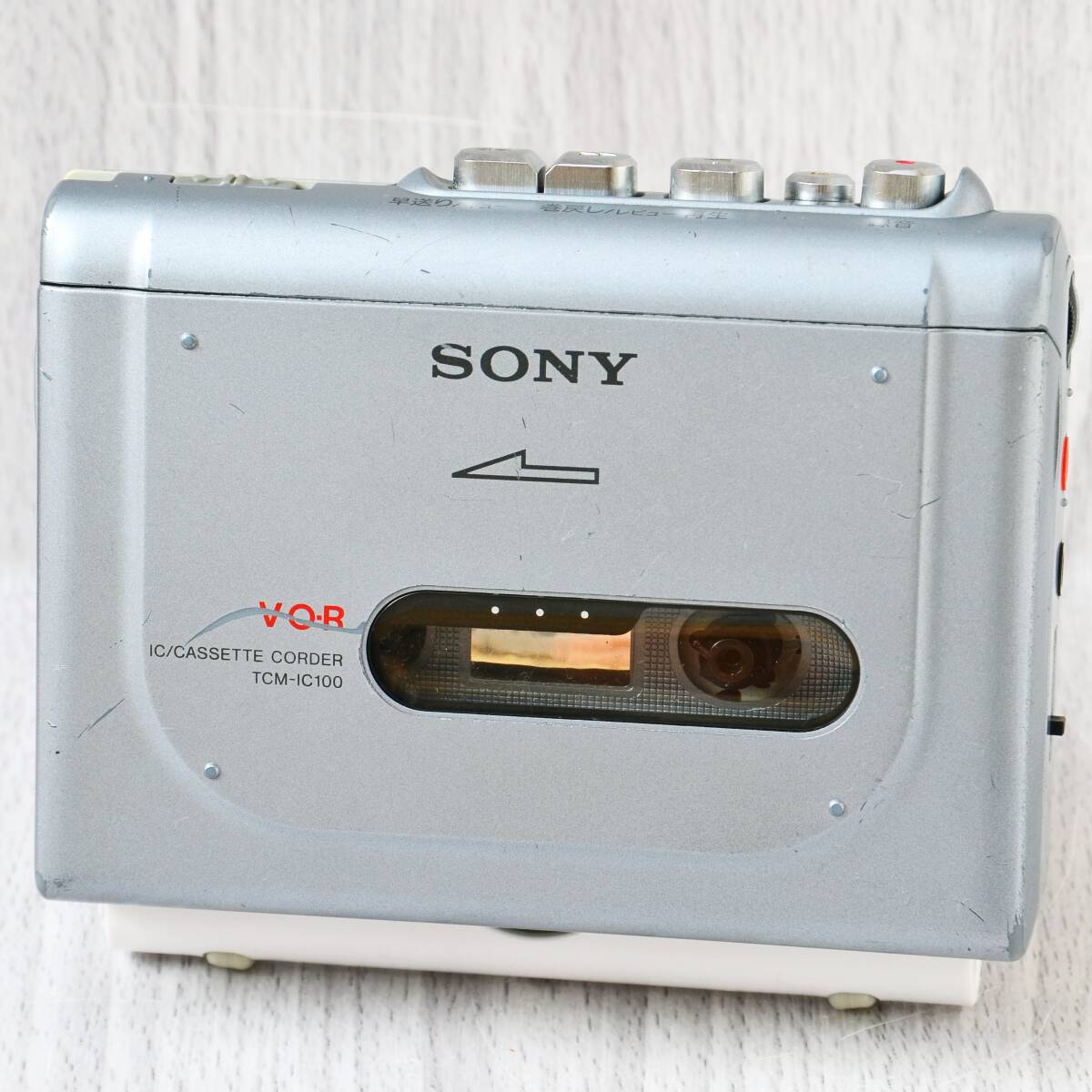 SONY IC/カセットレコーダー TCM-IC100 シルバー 整備済