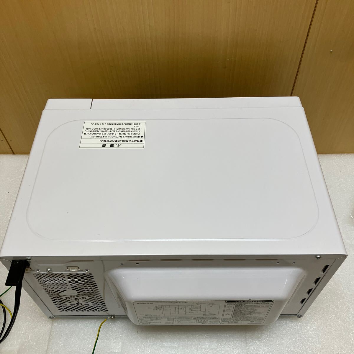 MK5802 YUASA PRIMUS ユアサプライムス◆PRE-650HFT 電子レンジ　ヘルツフリー ターンテーブル 2019年製 20240322_画像7