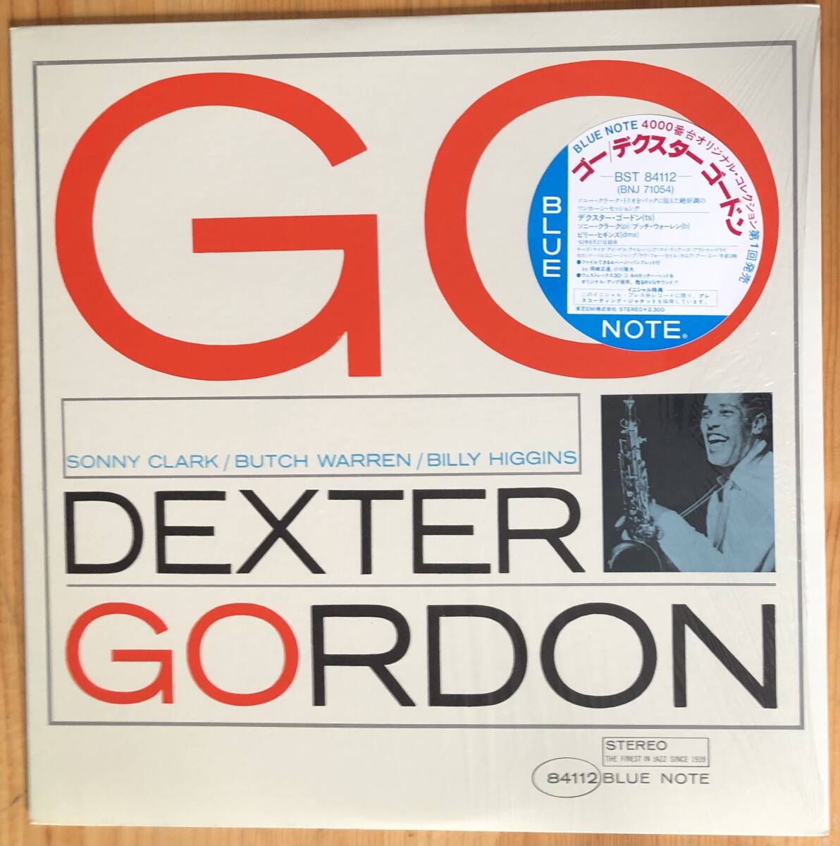 美盤 DEXTER GORDON / GO LP レコード BLUE NOTE BST-84112_画像1