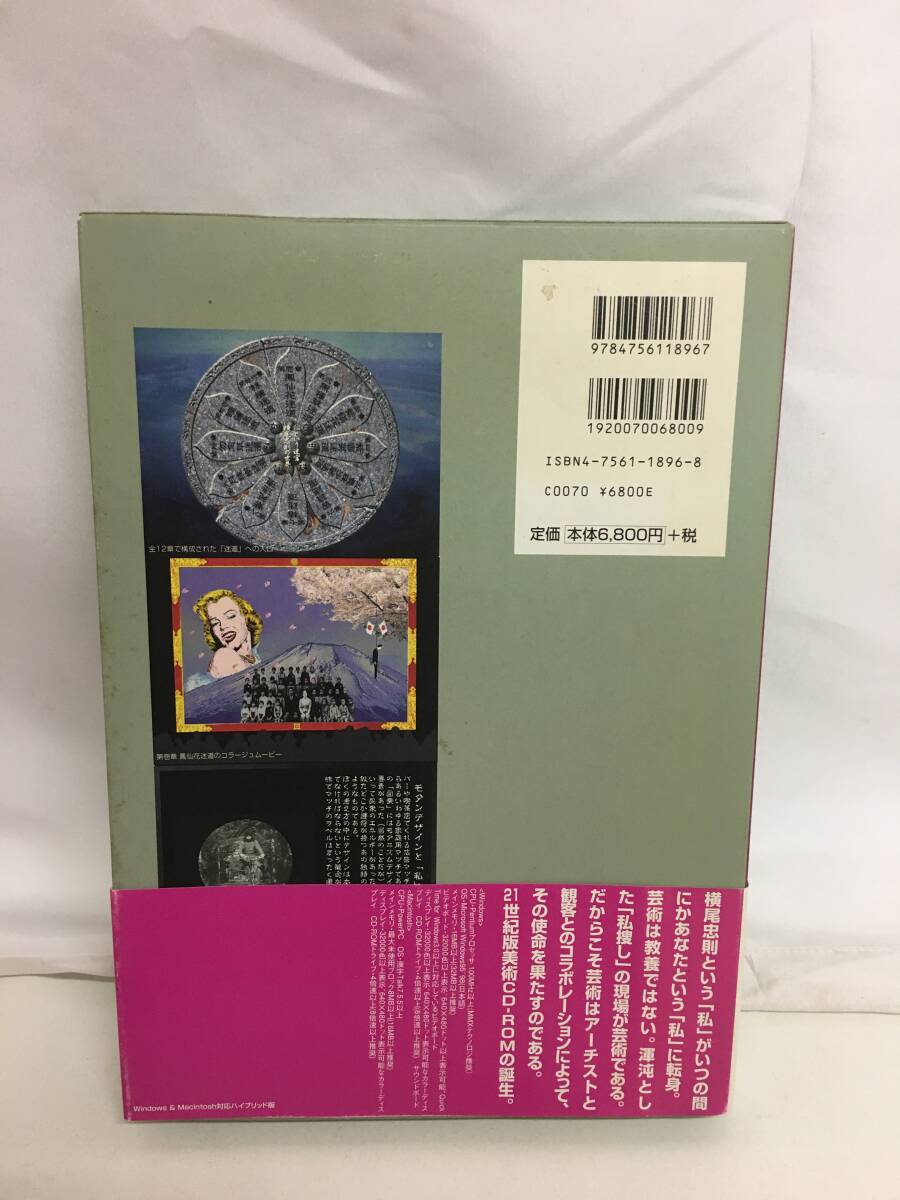 ☆横尾忠則の世界　「私」という迷宮　CD-ROM（未開封）&BOOK　アート　エンターテインメント　デザイン_画像3