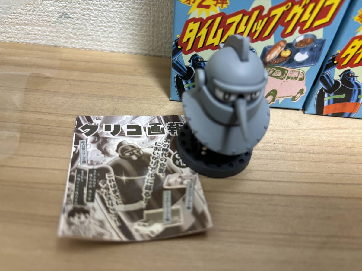 *..... 20 century new time slip Glyco Kaiyodo figure collection 2 unopened Tetsujin 28 number Matsushita electric etc. Showa Retro 24 box + extra 