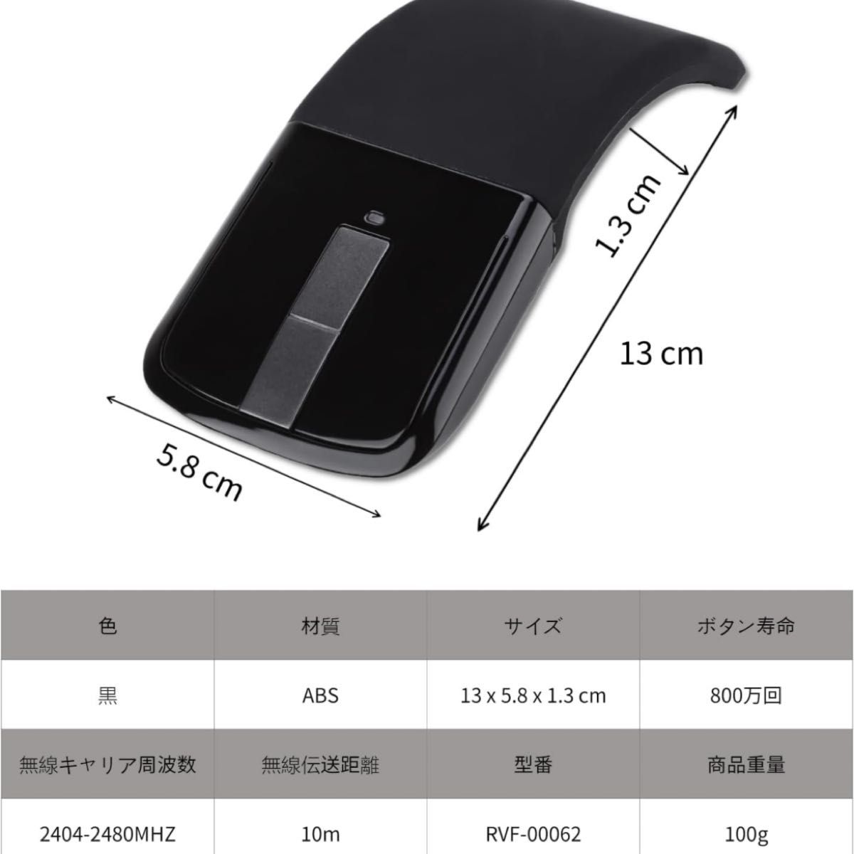 マウス ワイヤレス 薄型 モバイルマウス パソコン タブレット Surface サーフェスマウス