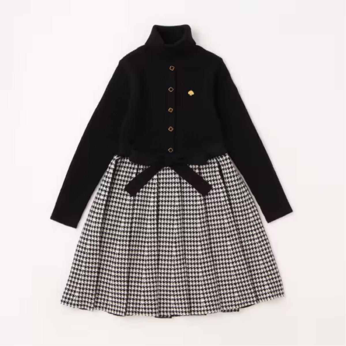 kate spade new york kids 千鳥柄ニットワンピース M|Yahoo kate spade new york kids 千鳥柄ニットワンピース M|Yahoo