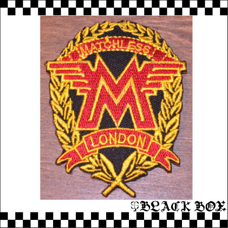 ワッペン Matchless London マチレス マッチレスロンドン イギリス UK GB ENGLAND イングランド バイク 英車 1899 157_画像1