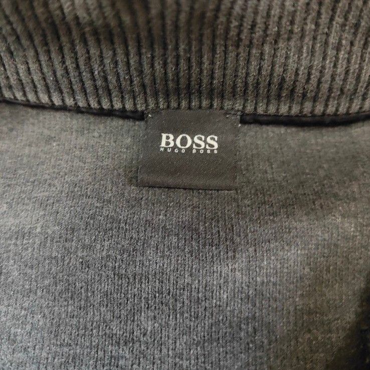 【HUGO BOSS】ヒューゴボス ハーフジッププルオーバー デザインスウェット