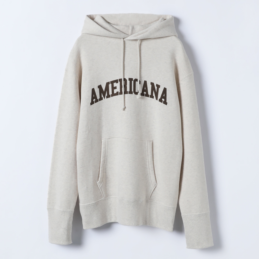 【定価2.6万】アパルトモン別注 Americana/アメリカーナ Logo Parka ナチュラル★ロゴパーカーL'Appartementドゥーズィエムクラスの画像4