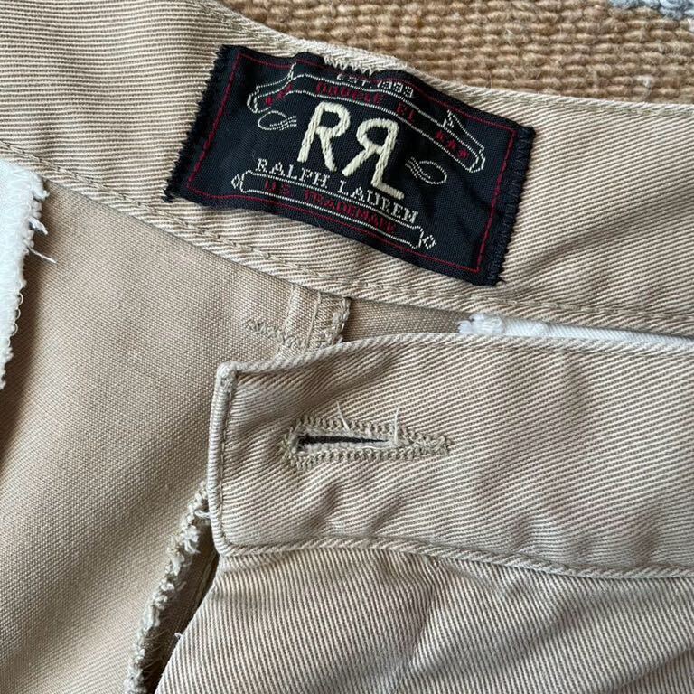 Yahoo!オークション - RRL ダブルアールエル チノトラウザーズ MADE IN Yahoo!オークション - RRL ダブルアールエル チノトラウザーズ MADE IN