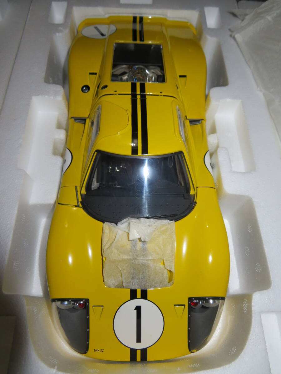 GMP G1201314 1/12 フォード FORD GT 40 MKIV 1967 BRUCE McLAREN MARIO ANDRETTI #1 マクラーレン アンドレッティ_画像2