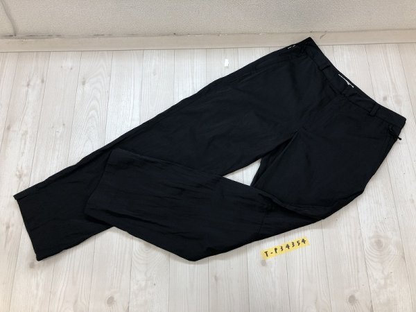 ARMANI EXCHANGE アルマーニエクスチェンジ レディース 薄手 パンツ 黒_画像1