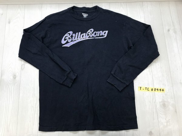 BILLABONG ビラボン メンズ ロゴプリント ロンT カットソー L 紺_画像1