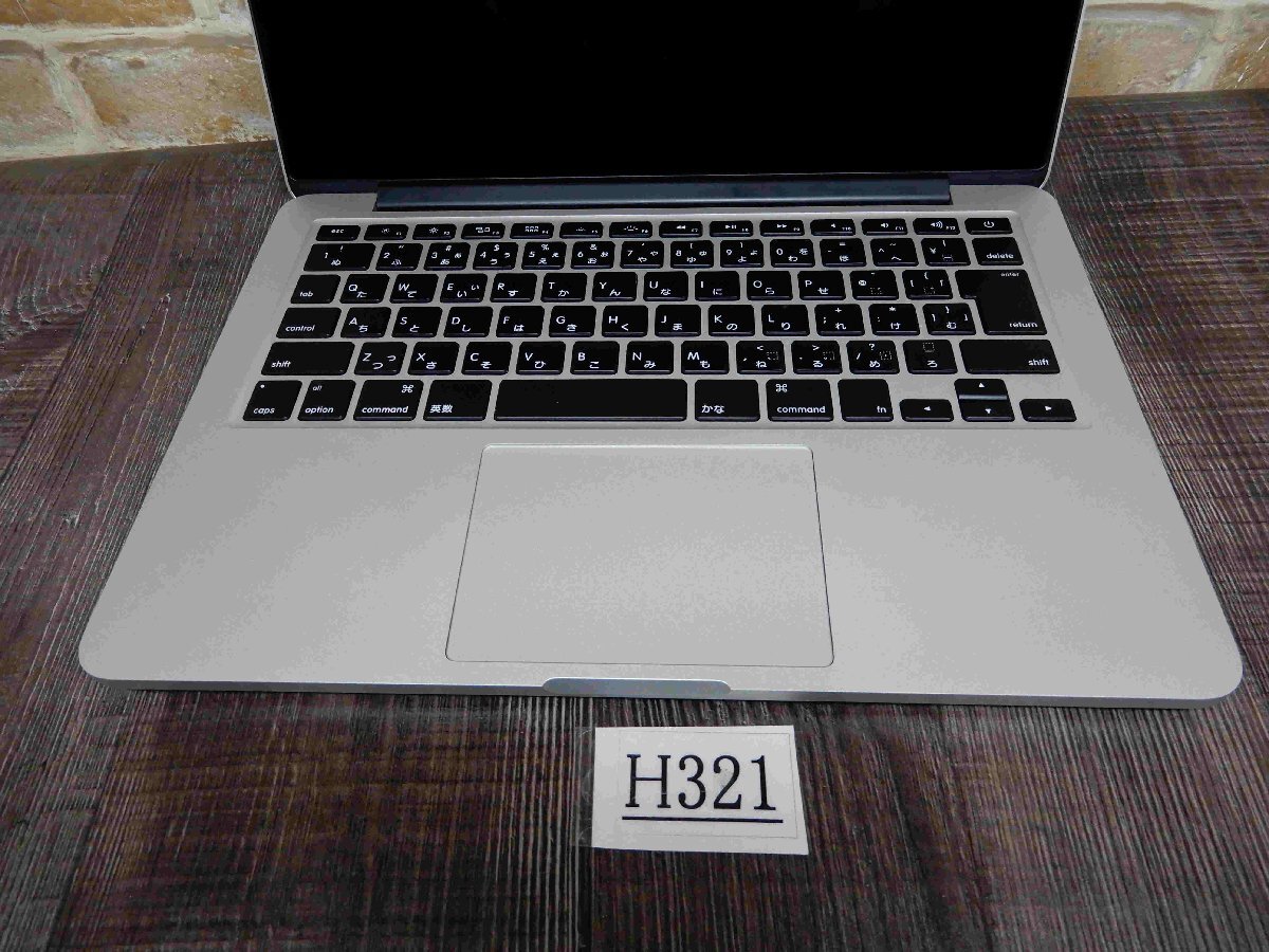 H321* high speed 500GB SSD& wireless LAN & Web camera installing *Core i5*2560x1600 13W liquid crystal *Monterey12.7.4* memory 8GB*Mac Book PRO A1502 (2015)