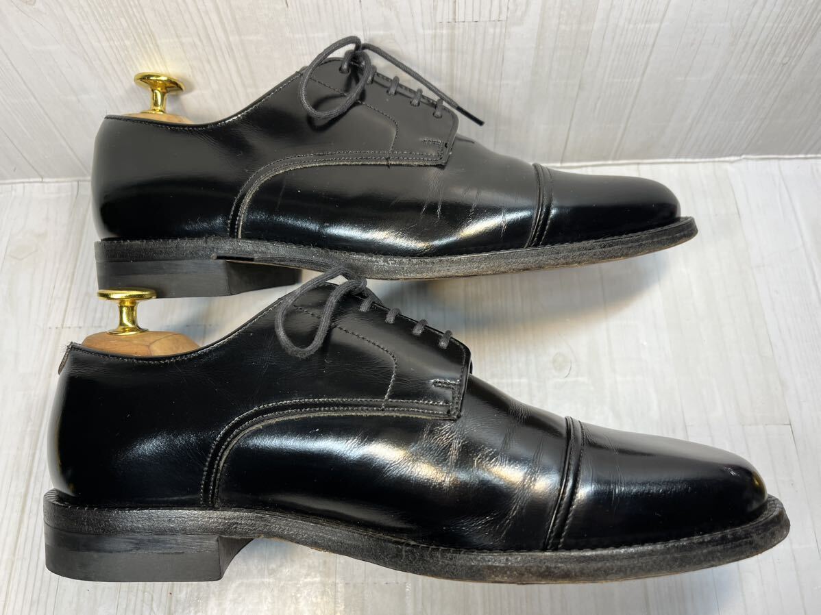 美品☆リーガル ストレートチップ 24cm ビジネスシューズ ブラック 革靴 REGALの画像4