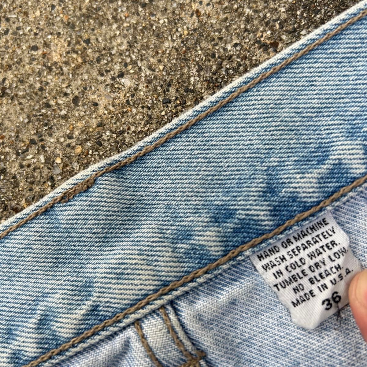 SOLO vintage made in usa used denim