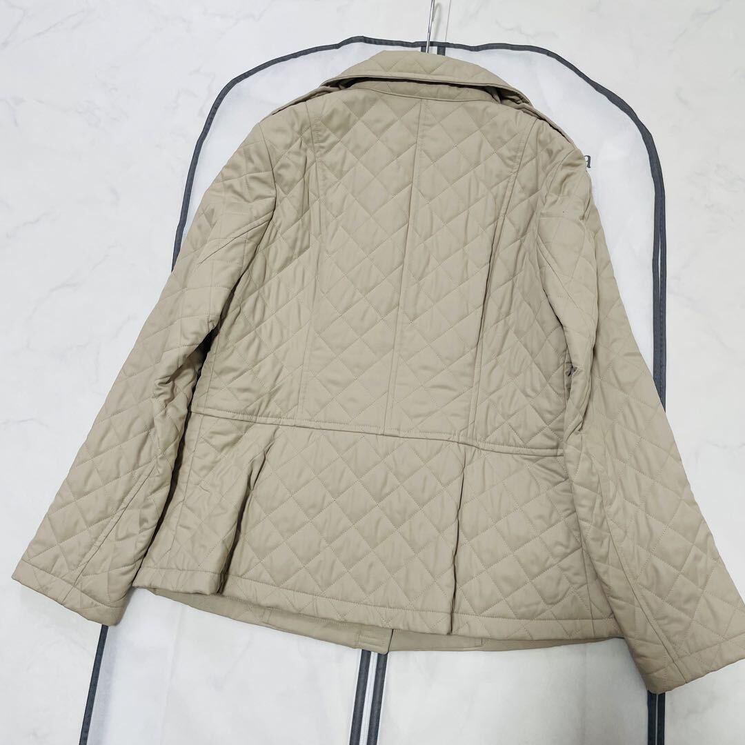 美品★大きいサイズ3XL(4L)★BURBERRY LONDON★春のキルティングブルゾン メガチェック スプリングジャケットコート バーバリーロンドン_画像4