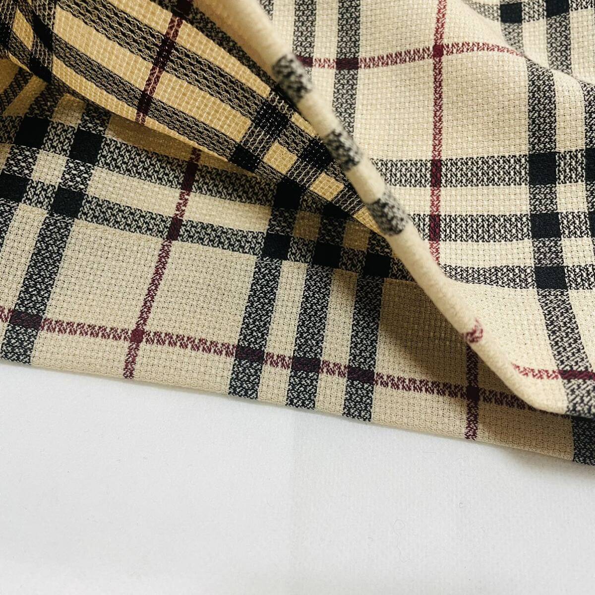 新品★大きいサイズL~XL相当★BURBERRY LONDON★春の軽量スプリングトレンチコート ベルト付ジャケット 総ノバチェック バーバリーロンドンの画像8