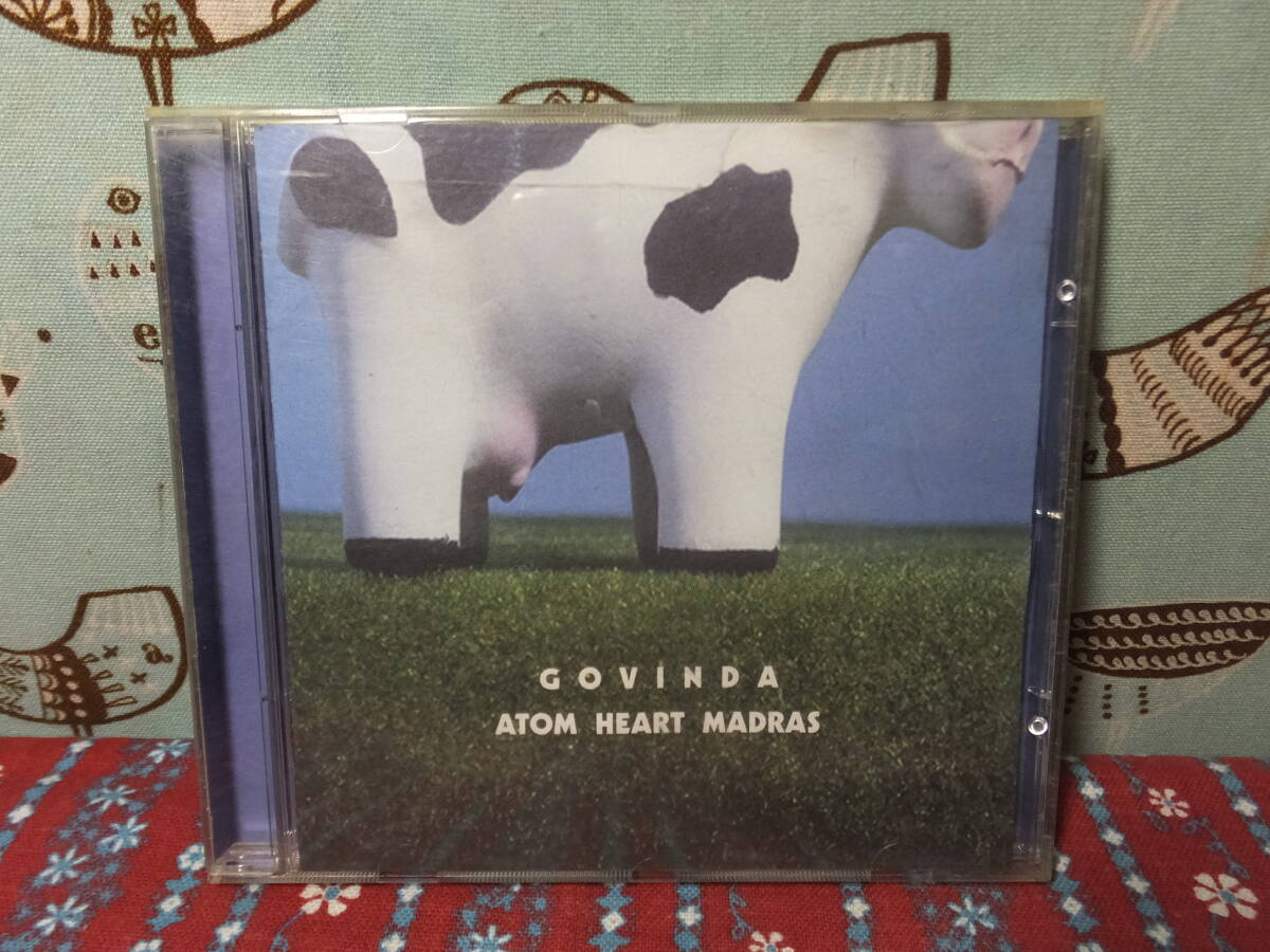 CD (輸入盤)　GOVINDA ゴビンダ / ATOM HEART MADRAS　ラガテイストなロック、ダンス系　中古_画像1