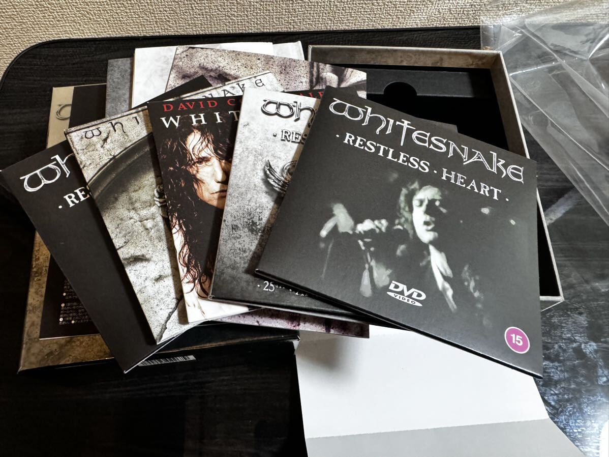 Whitesnake / Restless Heart / super Deluxe edition / white Sune ik