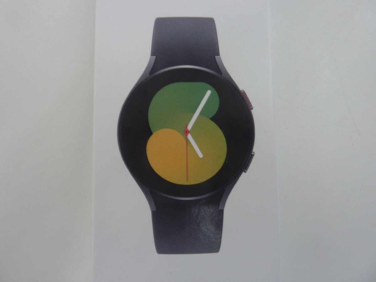 【未使用・未開封】SAMSUNG Galaxy Watch5 LTE 40mm グラファイト SM-R905FZAAKDI スマートウォッチ (管理番号：060109)