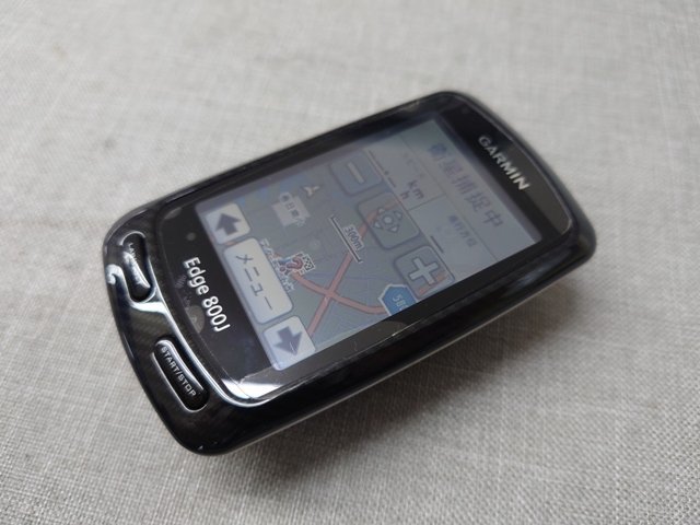 【中古品B】GARMIN Edge 800J White サイクルコンピューター 動作確認済み タッチスクリーン GPS機能 (管理番号：049111)_画像2