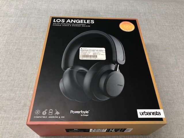 【新品】 urbanista（アーバニスタ） ワイヤレスヘッドフォン LOS ANGELES 10362020 ミッドナイトブラック ノイズキャンセリング　(049109