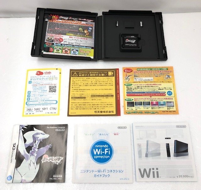 【中古品】 DS ポケットモンスター ブラック ※起動確認済み (管理番号：060113）_画像3