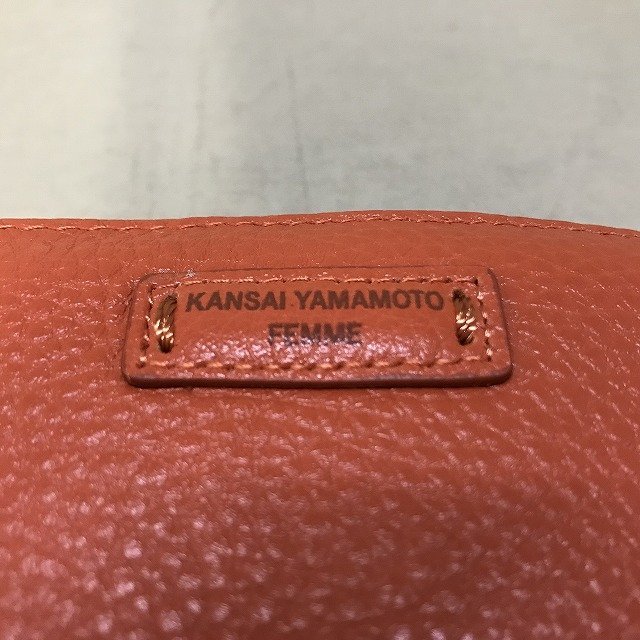 【未使用品】KANSAI YAMAMOTO FEMME No.5047-64 ラウンドファスナー財布 (管理番号：046104)_画像6