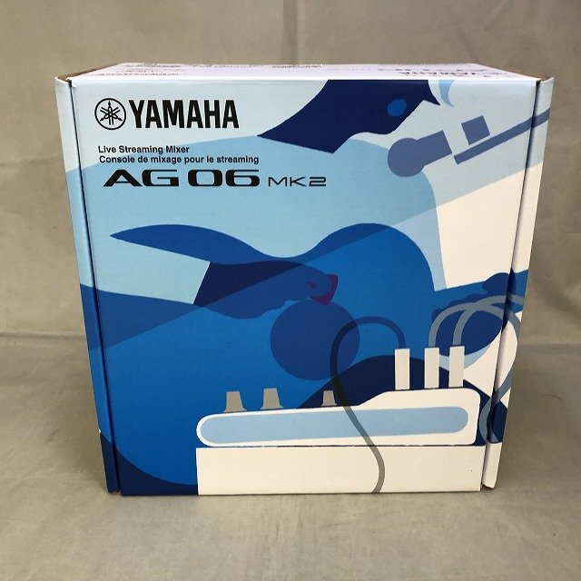 【ジャンク品】YAMAHA（ヤマハ）AG06MK2 ライブストリーミングミキサー ※通電確認のみ（管理番号：046112）_画像7