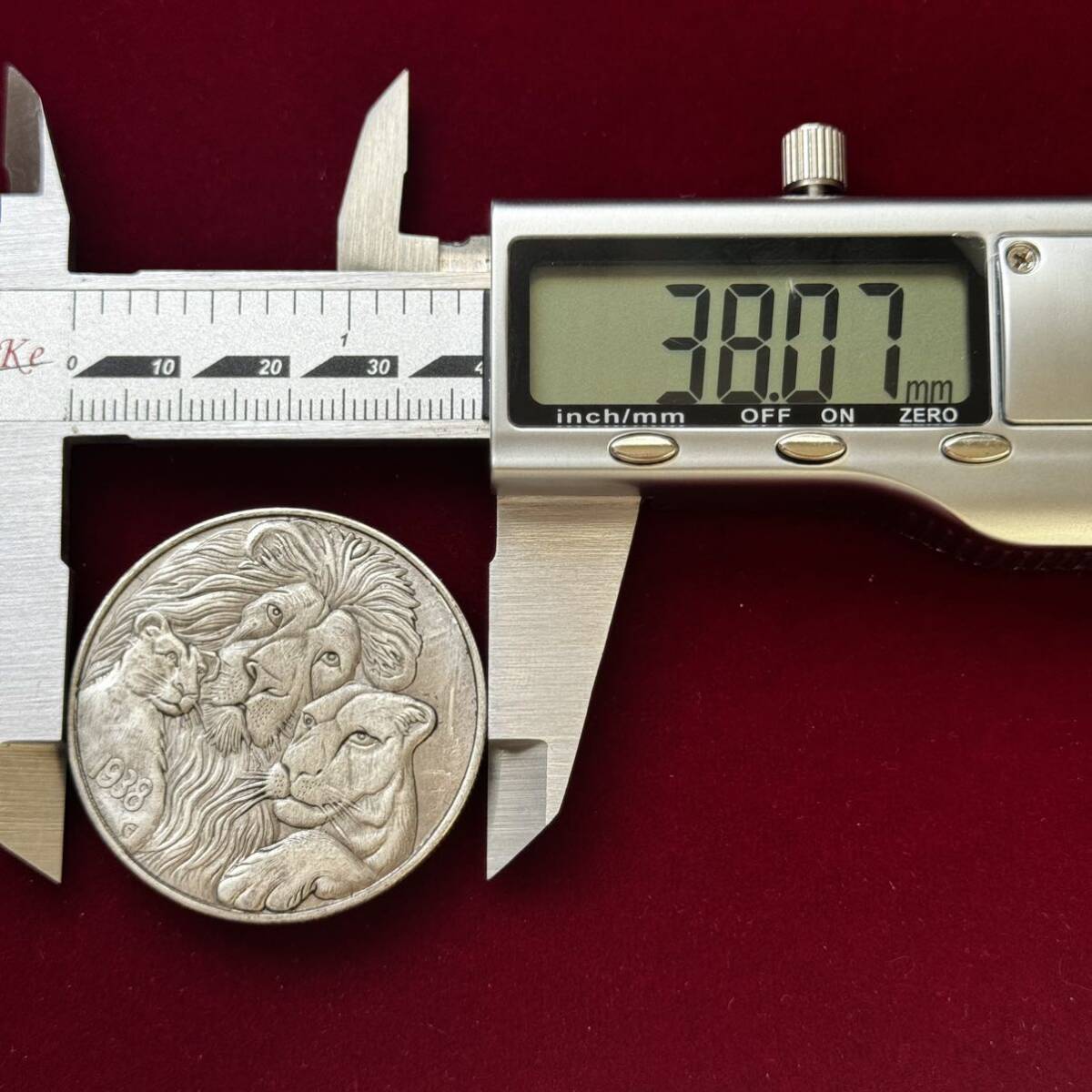 アメリカ 硬貨 古銭 ホーボーニッケルコイン 1938年 ライオンキング ムファサ サラビ シンバ イーグル リバティ コイン 海外硬貨_画像5