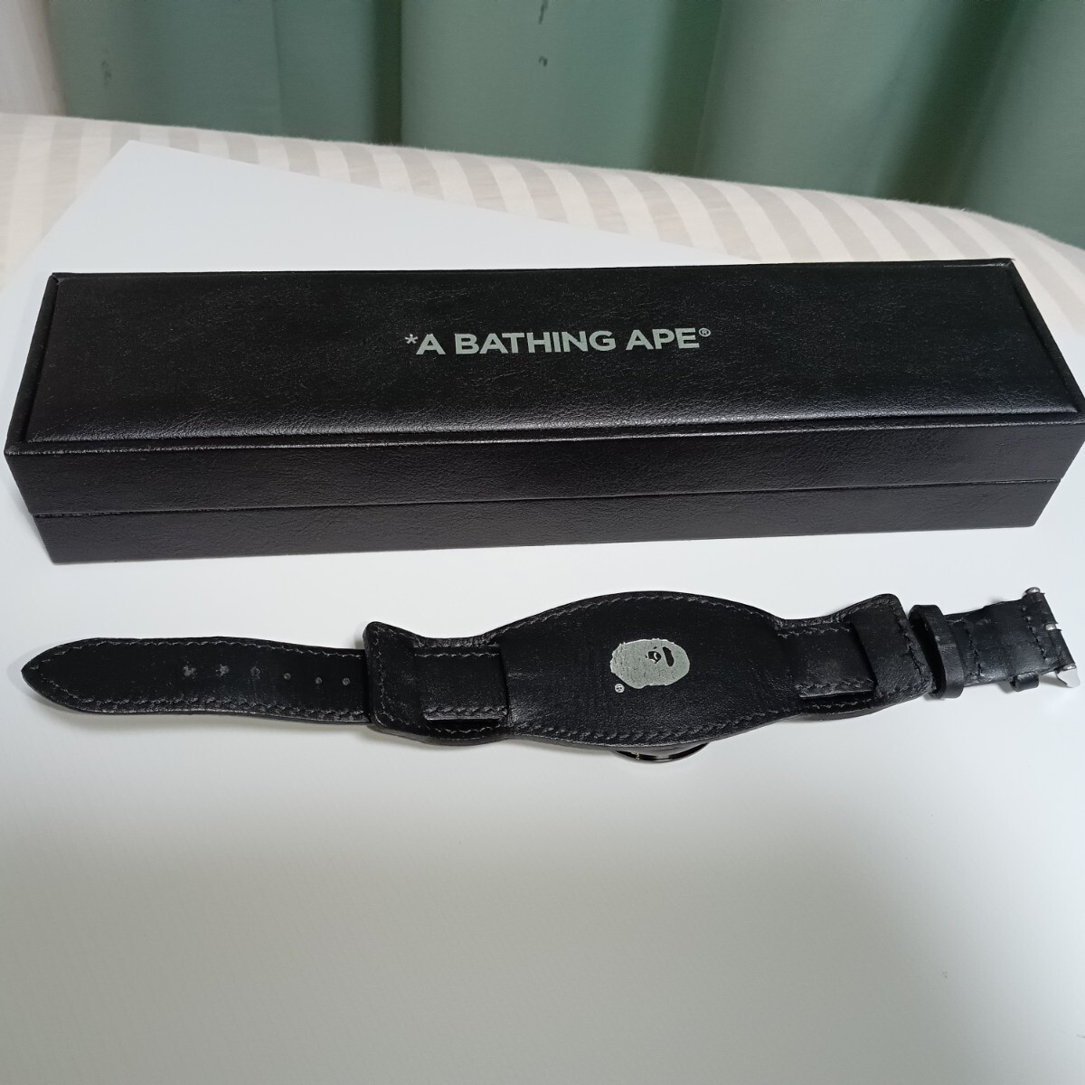 BAPEX エイプ 時計 ベイペックス BATHING APE デイトナ型　腕時計 クロノグラフ JAPAN 自動巻き　ミヨタ製ムーヴメント 機械式_画像4